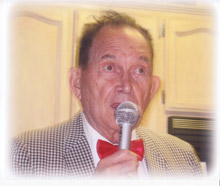 Merlin singing at the Cove